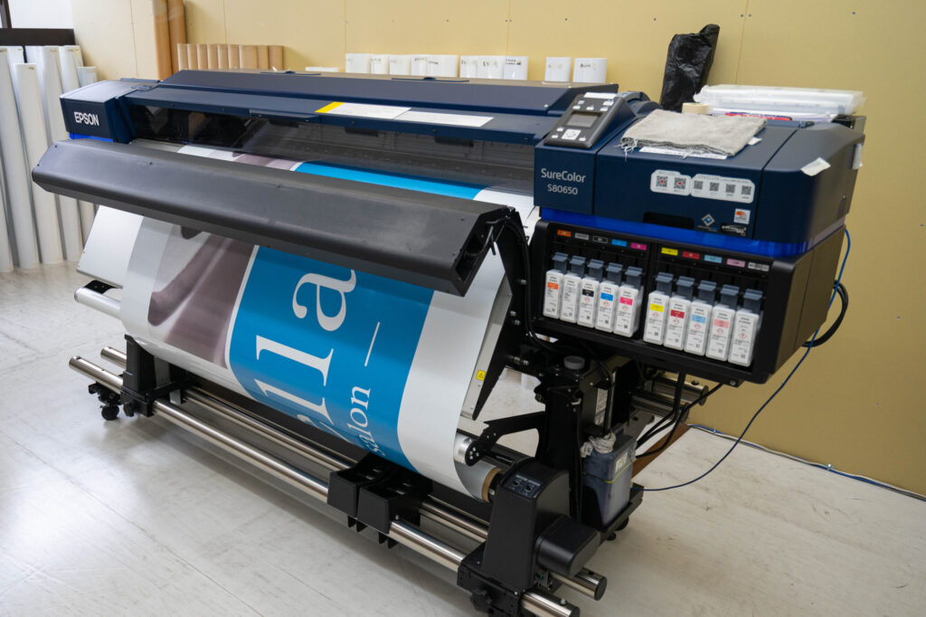 大判インクジェット印刷　EPSON SC-S80650